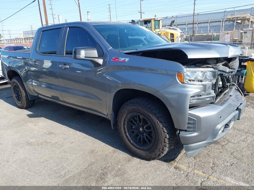 2021 CHEVROLET SILVERADO 1500 4WD  SHORT BED RST | 3GCUYEELXMG265343 | UPCARS