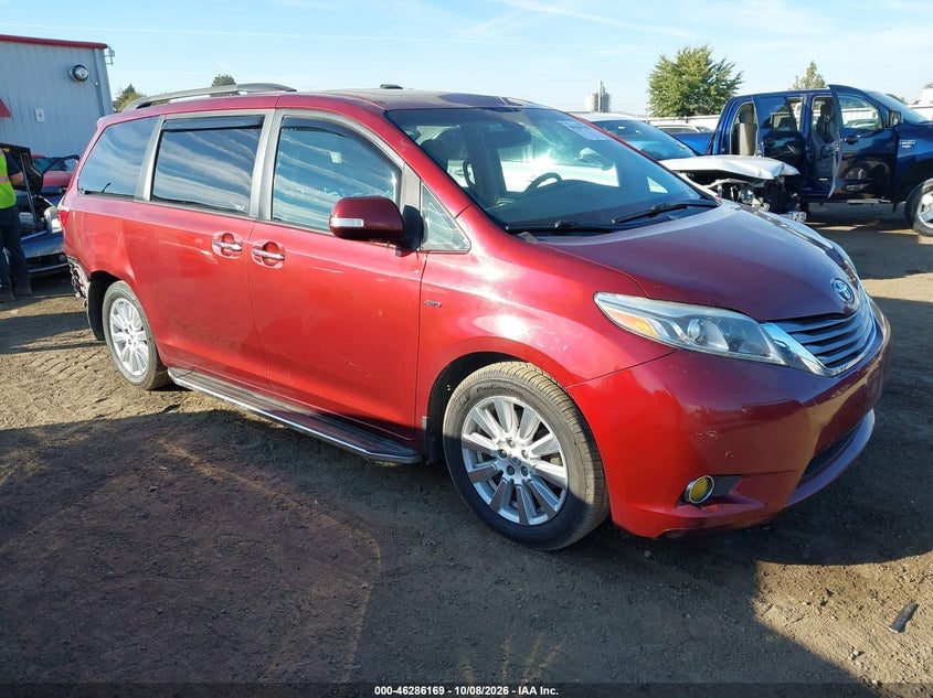 2017 TOYOTA SIENNA LIMITED PREMIUM 7 PASSENGER | 5TDDZ3DC3HS164882 | UPCARS