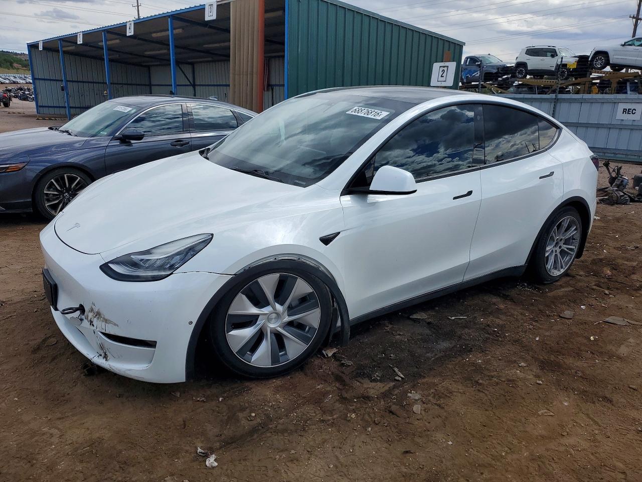 2022 TESLA MODEL Y | 7SAYGAEEXNF323878 | UPCARS