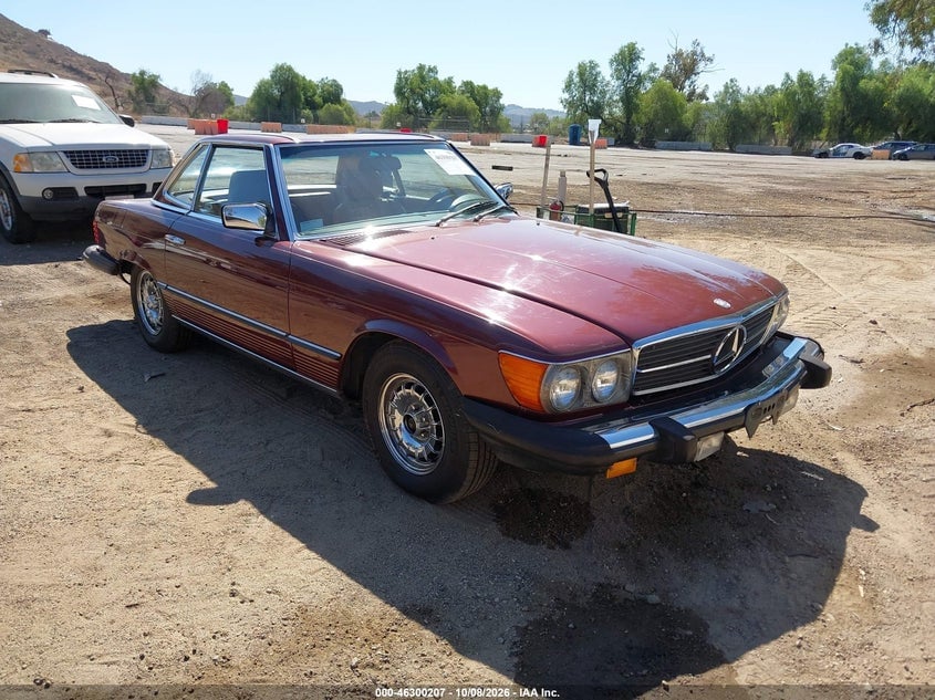 1985 MERCEDES-BENZ 380 SL | WDBBA45C9FA035072 | UPCARS