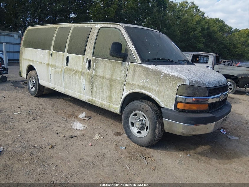 2013 CHEVROLET EXPRESS 3500 LT | 1GAZG1FGXD1144094 | UPCARS