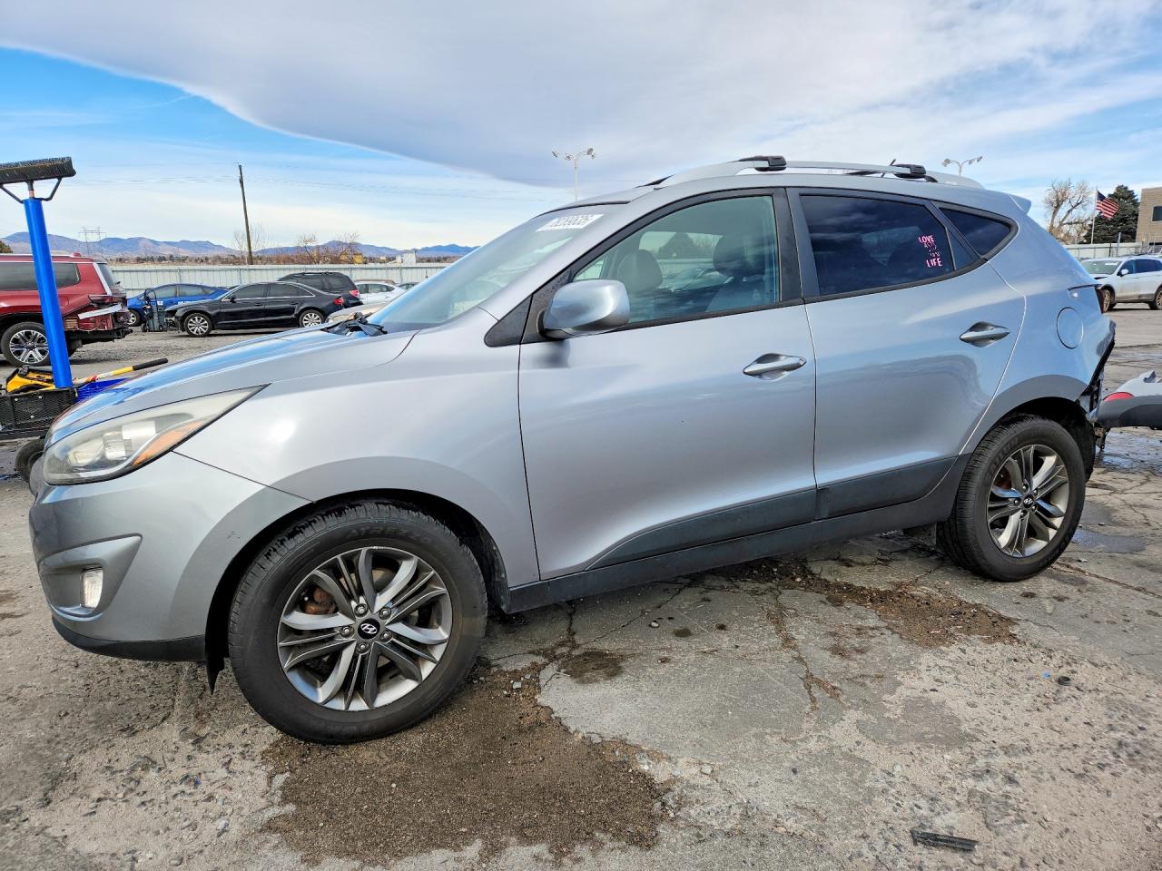 2014 HYUNDAI TUCSON SE | KM8JU3AG5EU865502 | UPCARS