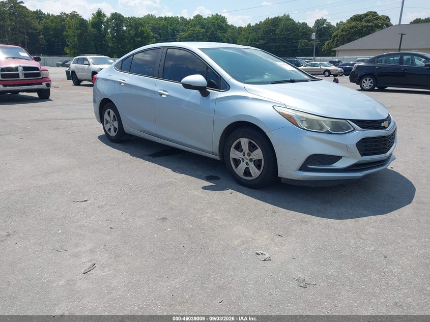 2017 CHEVROLET CRUZE LS AUTO | 1G1BC5SM4H7160407 | UPCARS