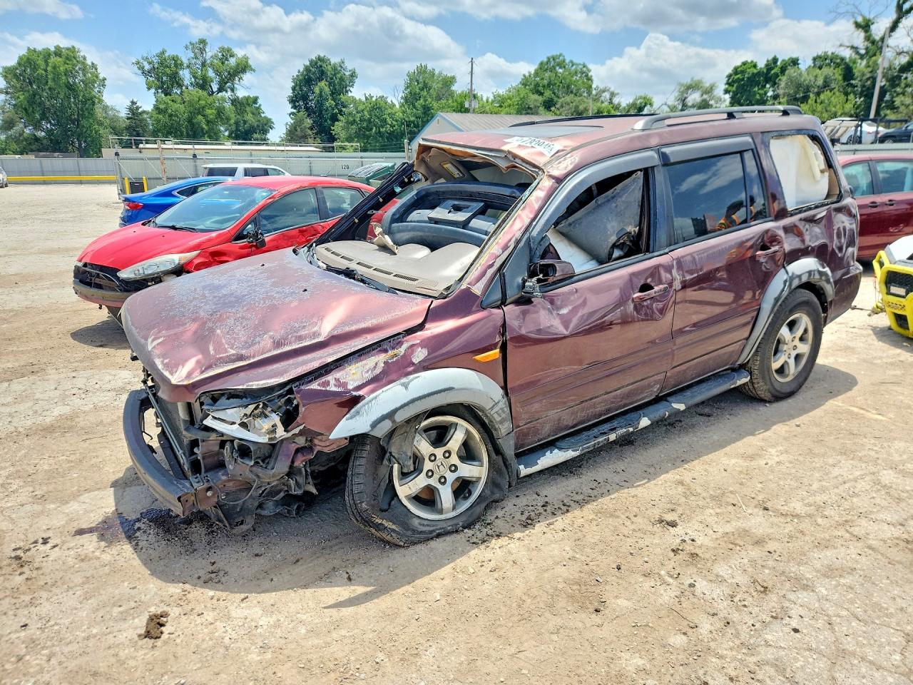 2007 HONDA PILOT EXL | 5FNYF18797B021126 | UPCARS
