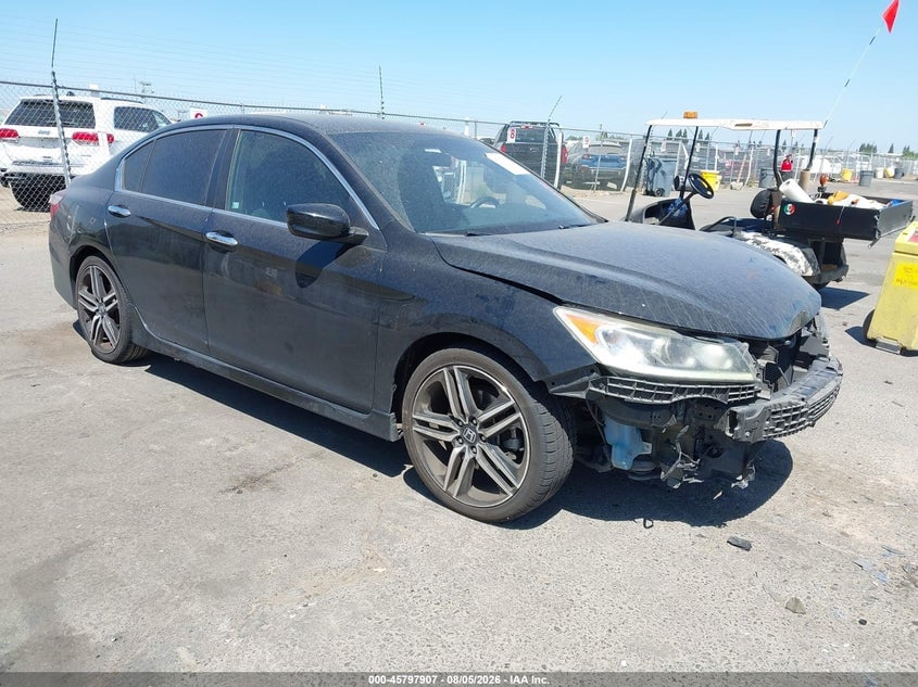 2017 HONDA ACCORD SPORT SE | 1HGCR2F10HA207865 | UPCARS