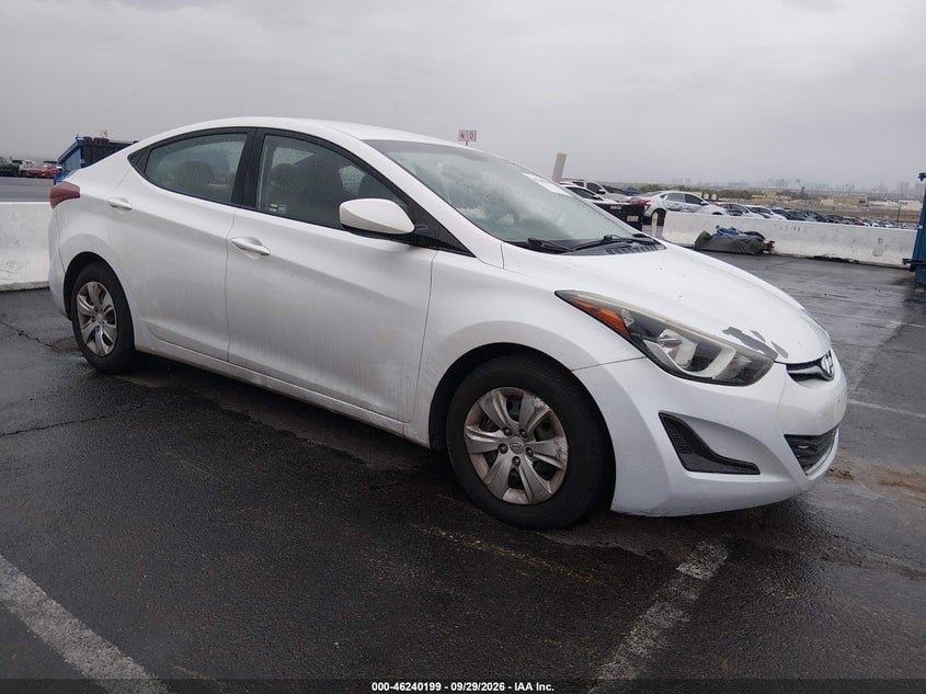 2016 HYUNDAI ELANTRA SE | 5NPDH4AE9GH734502 | UPCARS