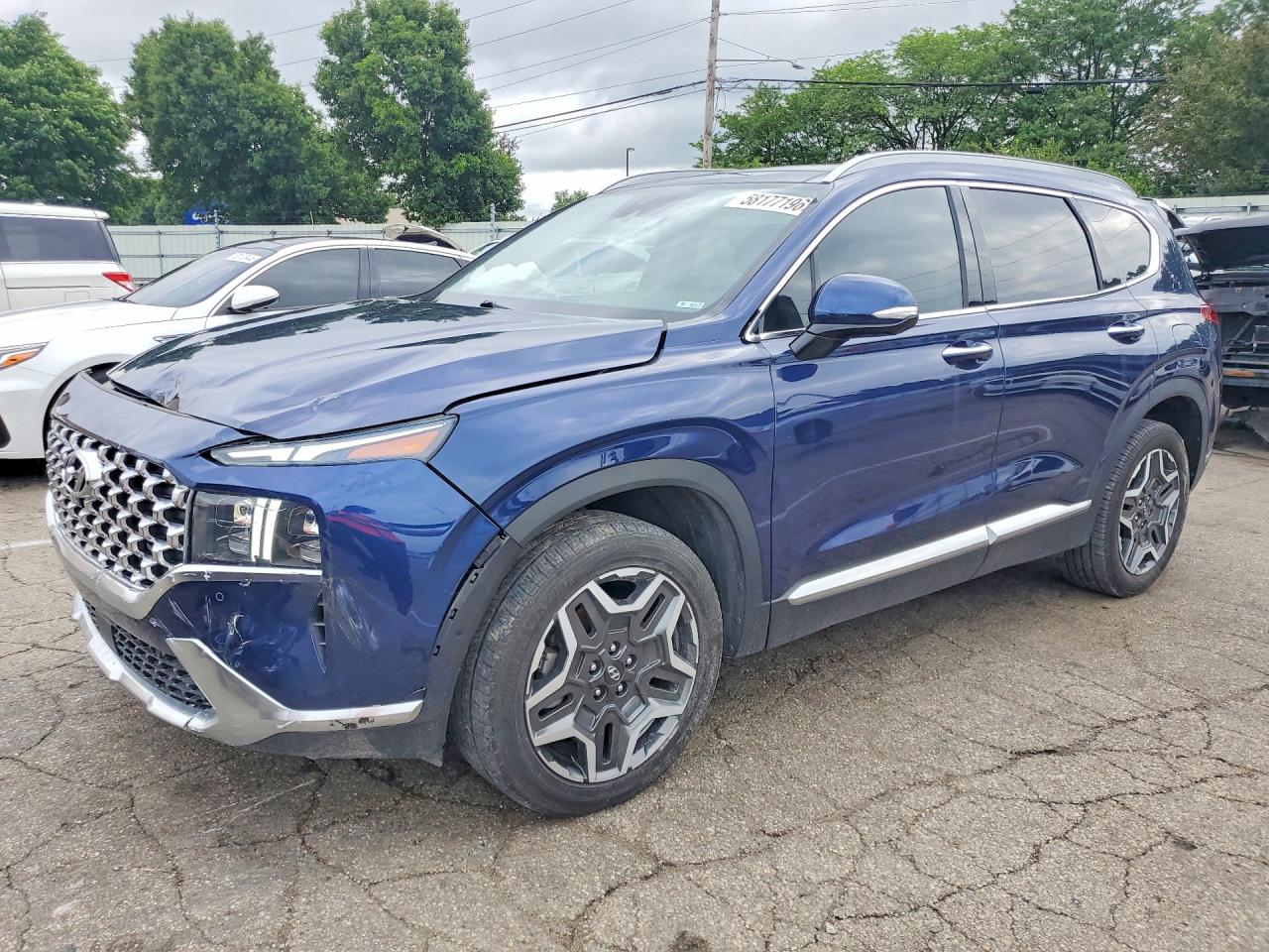 2021 HYUNDAI SANTA FE LIMITED | 5NMS44AL2MH320746 | UPCARS