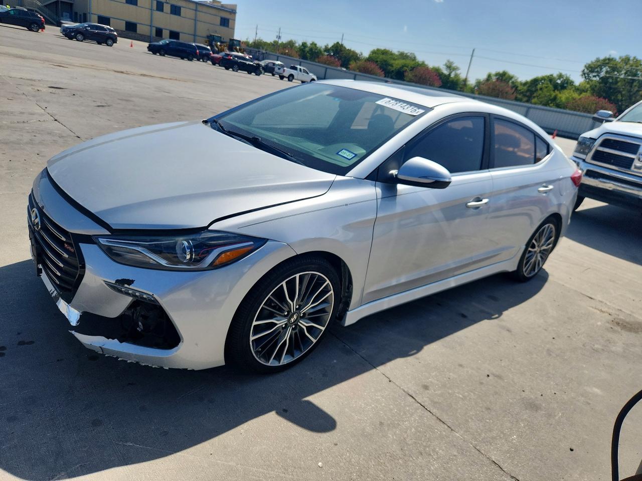 2018 HYUNDAI ELANTRA SPORT | KMHD04LB6JU545826 | UPCARS