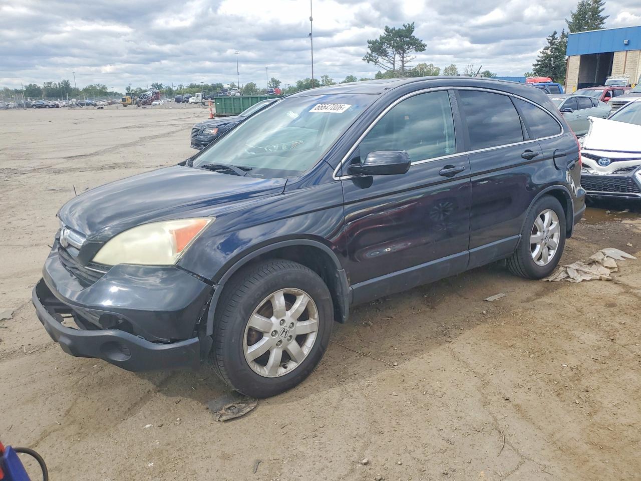 2007 HONDA CRV EXL | 5J6RE48757L003643 | UPCARS