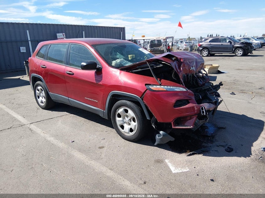 2014 JEEP CHEROKEE SPORT | 1C4PJLAB3EW318616 | UPCARS