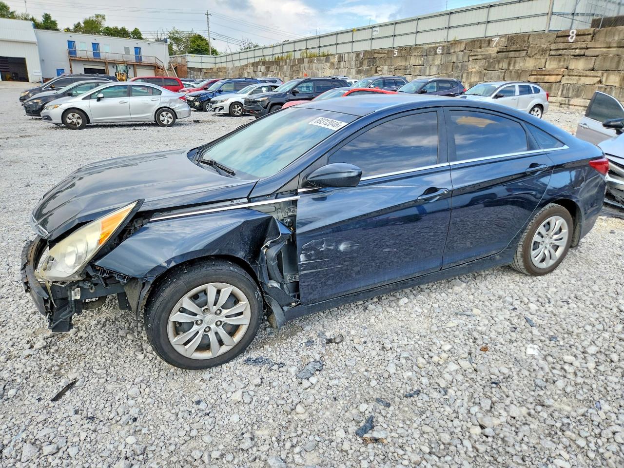 2012 HYUNDAI SONATA GLS | 5NPEB4AC9CH468994 | UPCARS