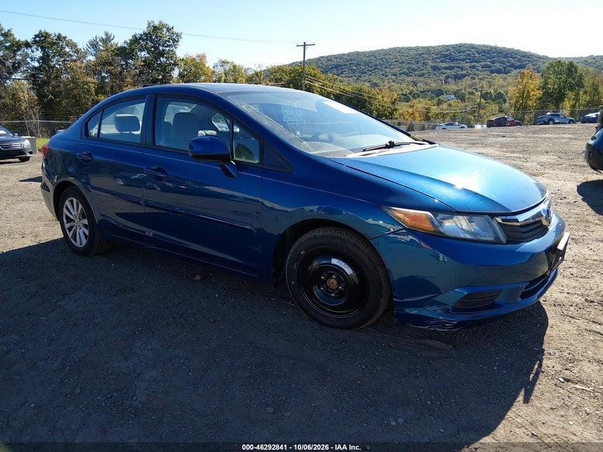 2012 HONDA CIVIC EX | 2HGFB2F85CH542807 | UPCARS