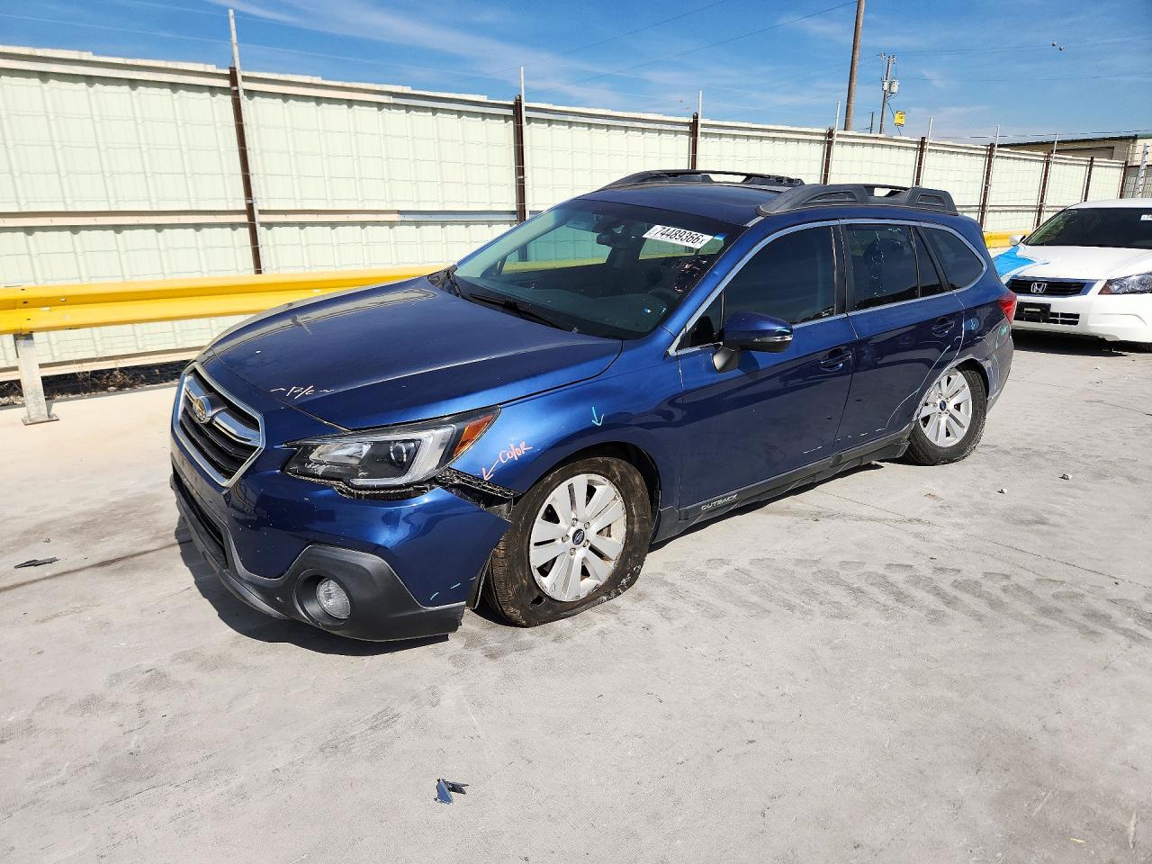 2019 SUBARU OUTBACK 2.5I PREMIUM | 4S4BSAHC8K3393671 | UPCARS