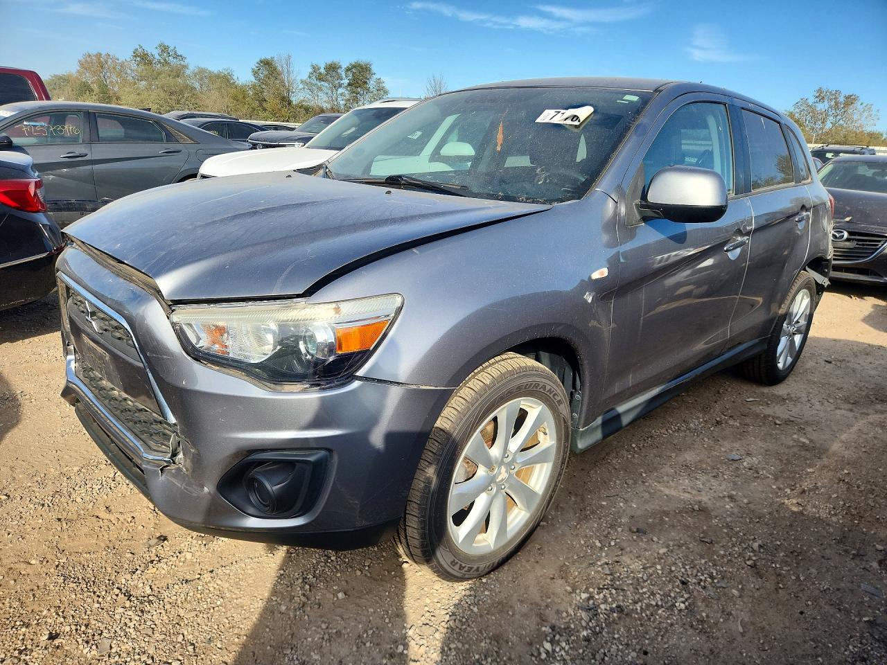 2015 MITSUBISHI OUTLANDER ES | 4A4AR3AU3FE011883 | UPCARS