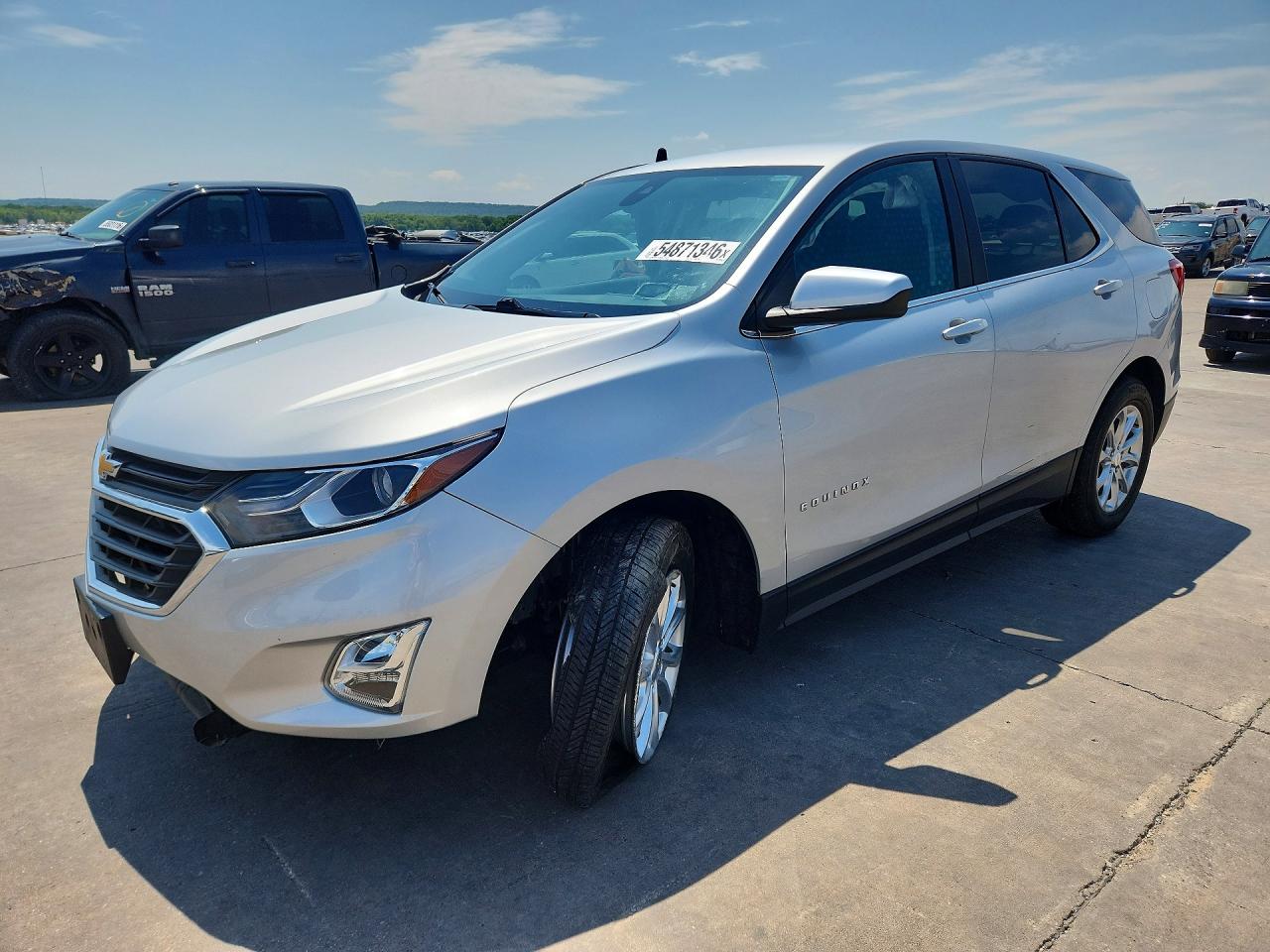2021 CHEVROLET EQUINOX LT | 3GNAXUEV7ML396374 | UPCARS