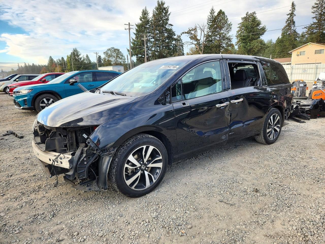 2018 HONDA ODYSSEY ELITE | 5FNRL6H9XJB038858 | UPCARS