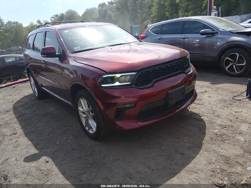 2022 DODGE DURANGO GT PLUS AWD | 1C4RDJDG5NC133108 | UPCARS