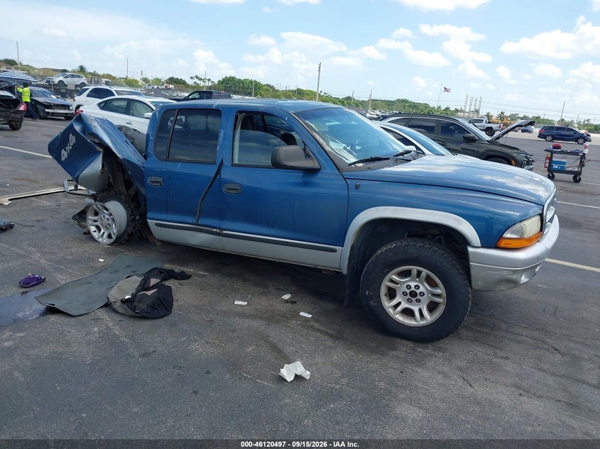 2003 DODGE DAKOTA SLT | 1D7HG48N63S363553 | UPCARS