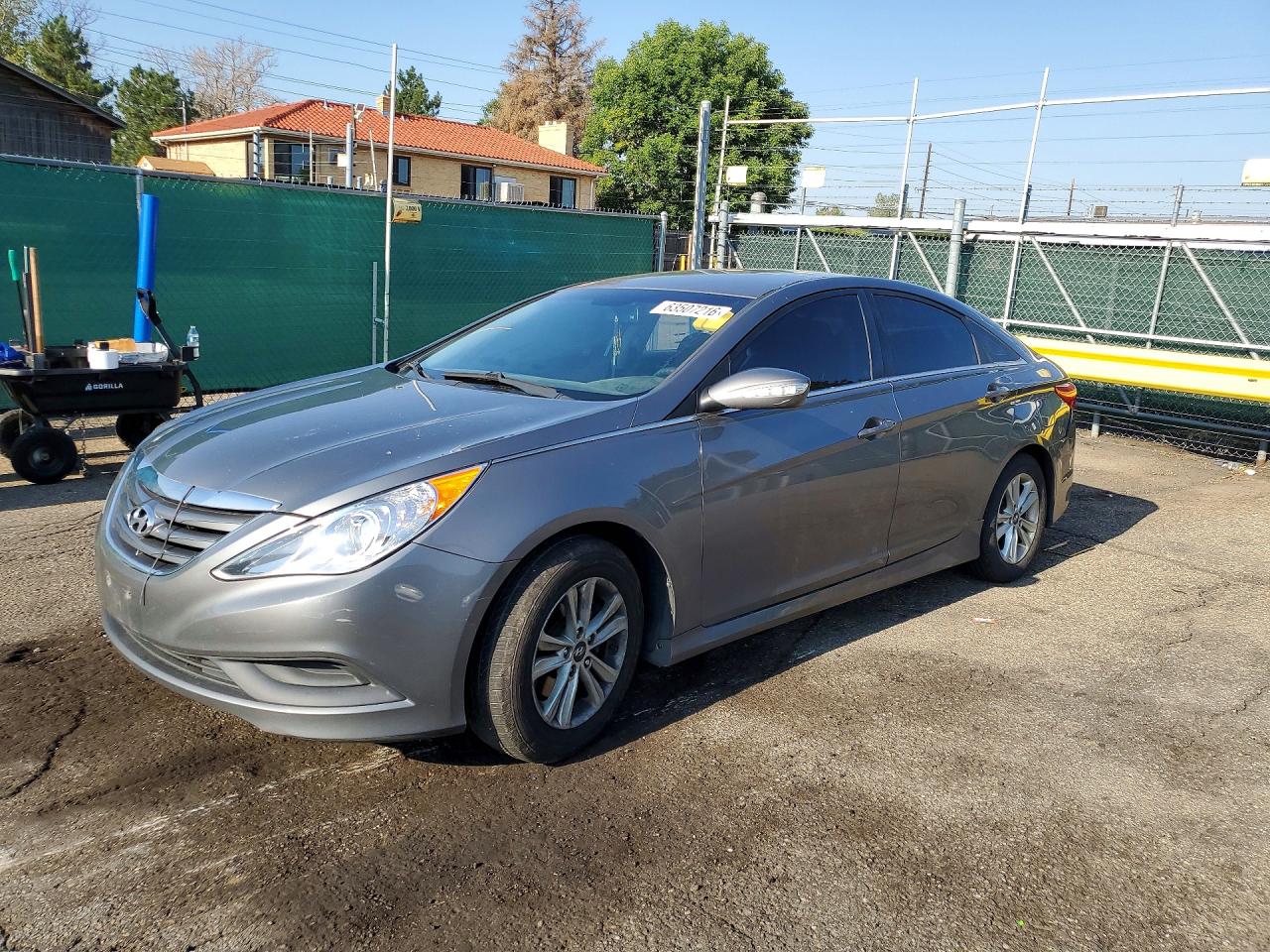 2014 HYUNDAI SONATA GLS | 5NPEB4AC2EH882038 | UPCARS