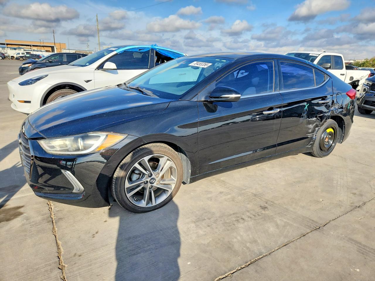 2017 HYUNDAI ELANTRA LIMITED | 5NPD84LF6HH056976 | UPCARS