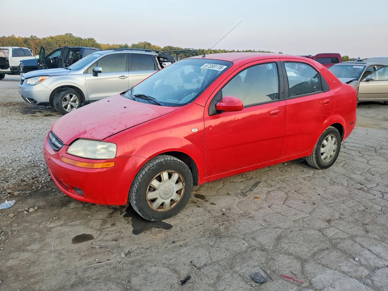 2005 CHEVROLET AVEO BASE | KL1TD52605B492693 | UPCARS