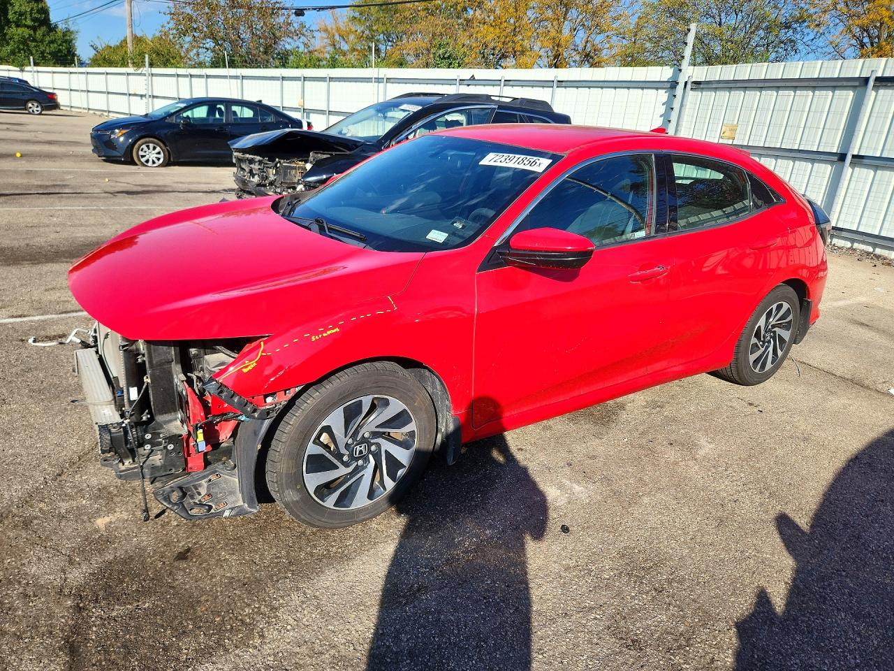 2018 HONDA CIVIC LX | SHHFK7H24JU212016 | UPCARS