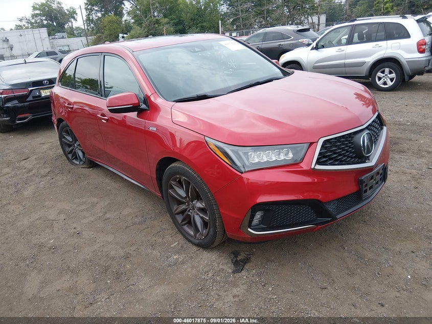 2019 ACURA MDX TECH   A-SPEC PKGS | 5J8YD4H06KL017486 | UPCARS