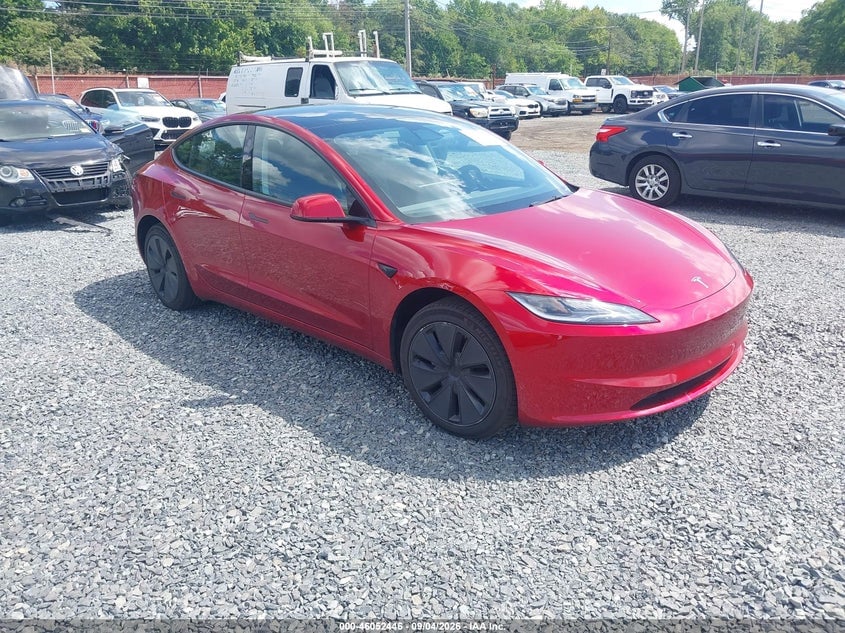 2025 TESLA MODEL 3 LONG RANGE REAR-WHEEL DRIVE/STANDARD REAR-WHEEL DRIVE | 5YJ3E1EA5SF901309 | UPCARS
