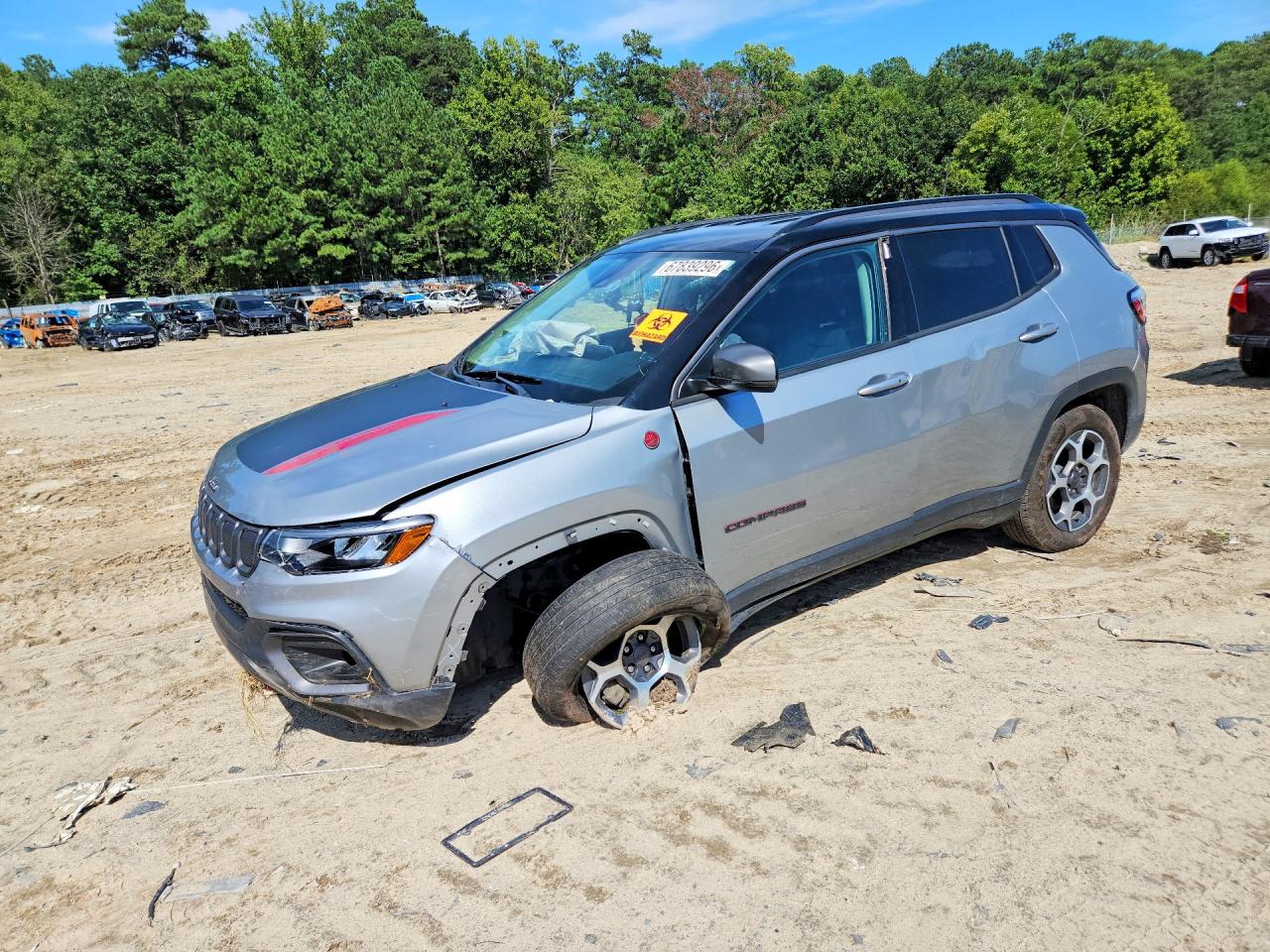 2022 JEEP COMPASS TRAILHAWK | 3C4NJDDBXNT160113 | UPCARS