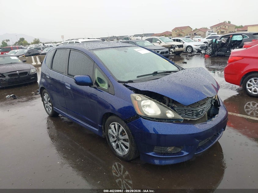 2013 HONDA FIT SPORT | JHMGE8H58DC018019 | UPCARS