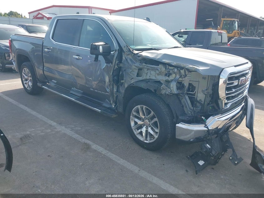 2021 GMC SIERRA 1500 4WD  SHORT BOX SLT | 3GTU9DED1MG397567 | UPCARS
