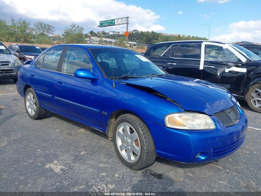2006 NISSAN SENTRA 1.8S | 3N1CB51D16L545239 | UPCARS