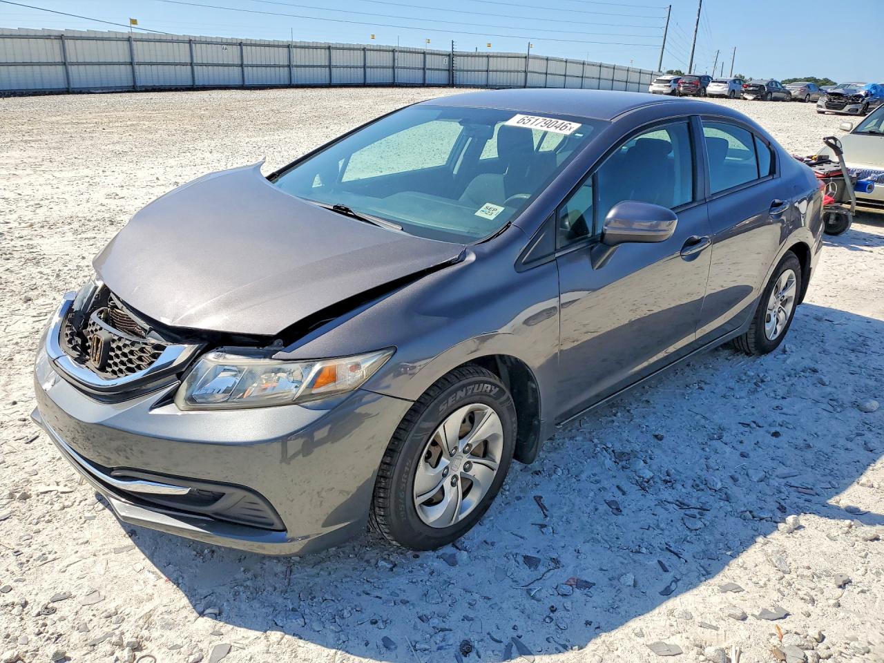 2015 HONDA CIVIC LX | 2HGFB2F54FH566686 | UPCARS