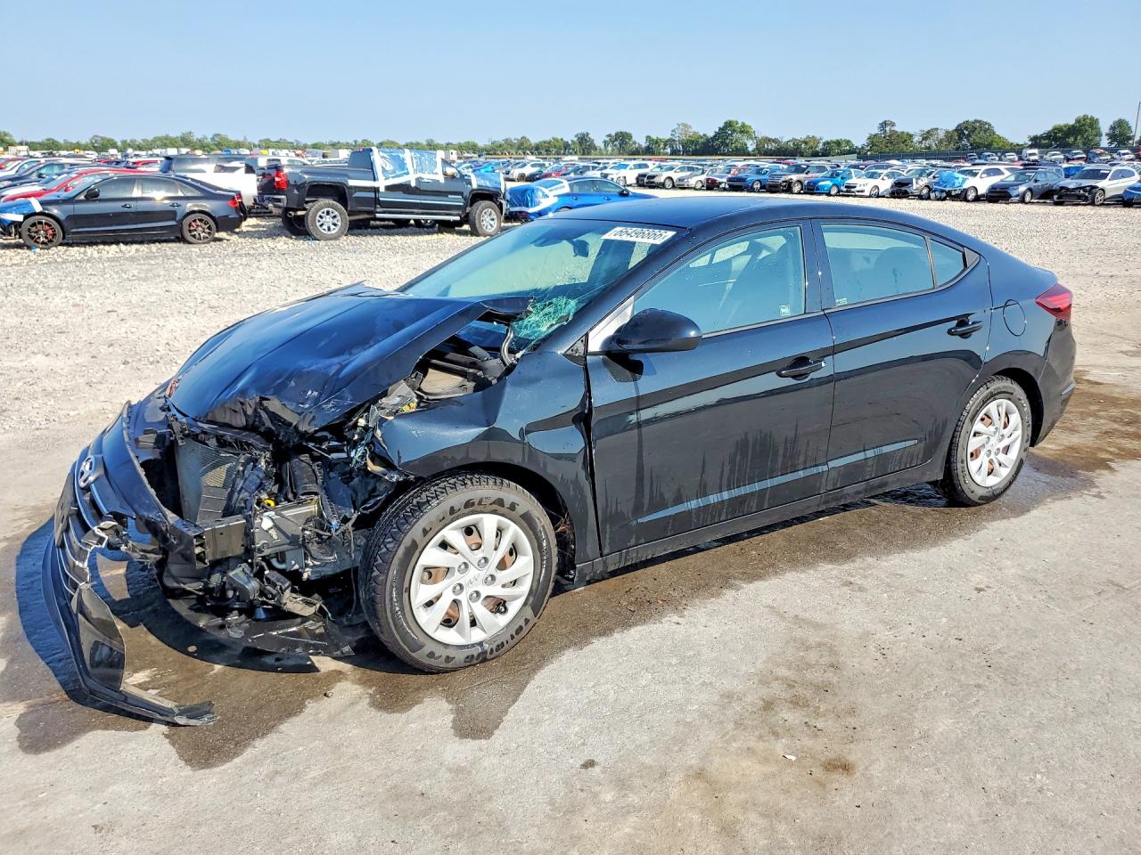 2020 HYUNDAI ELANTRA SE | 5NPD74LF8LH527845 | UPCARS