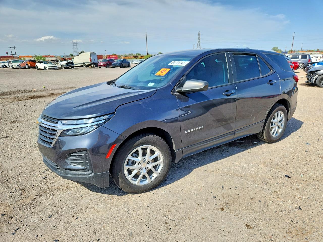 2022 CHEVROLET EQUINOX LS | 3GNAXHEV6NS106494 | UPCARS