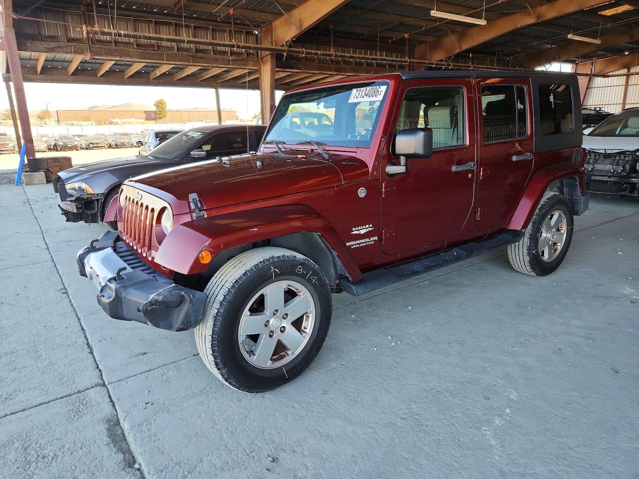2008 JEEP WRANGLER SAHARA | 1J4GA59188L531438 | UPCARS