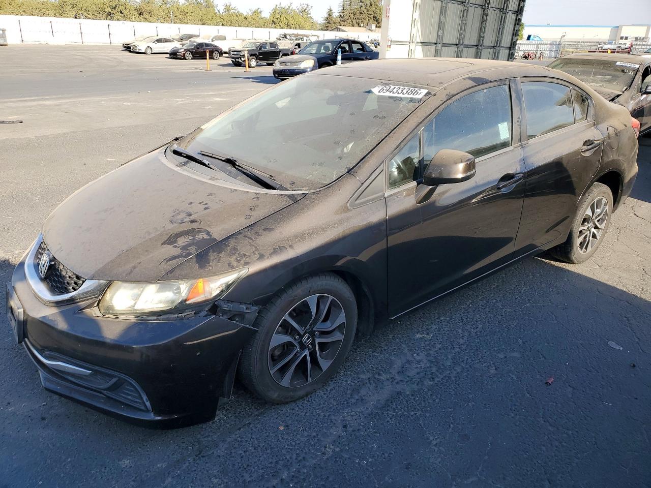 2013 HONDA CIVIC EX | 19XFB2F85DE222706 | UPCARS