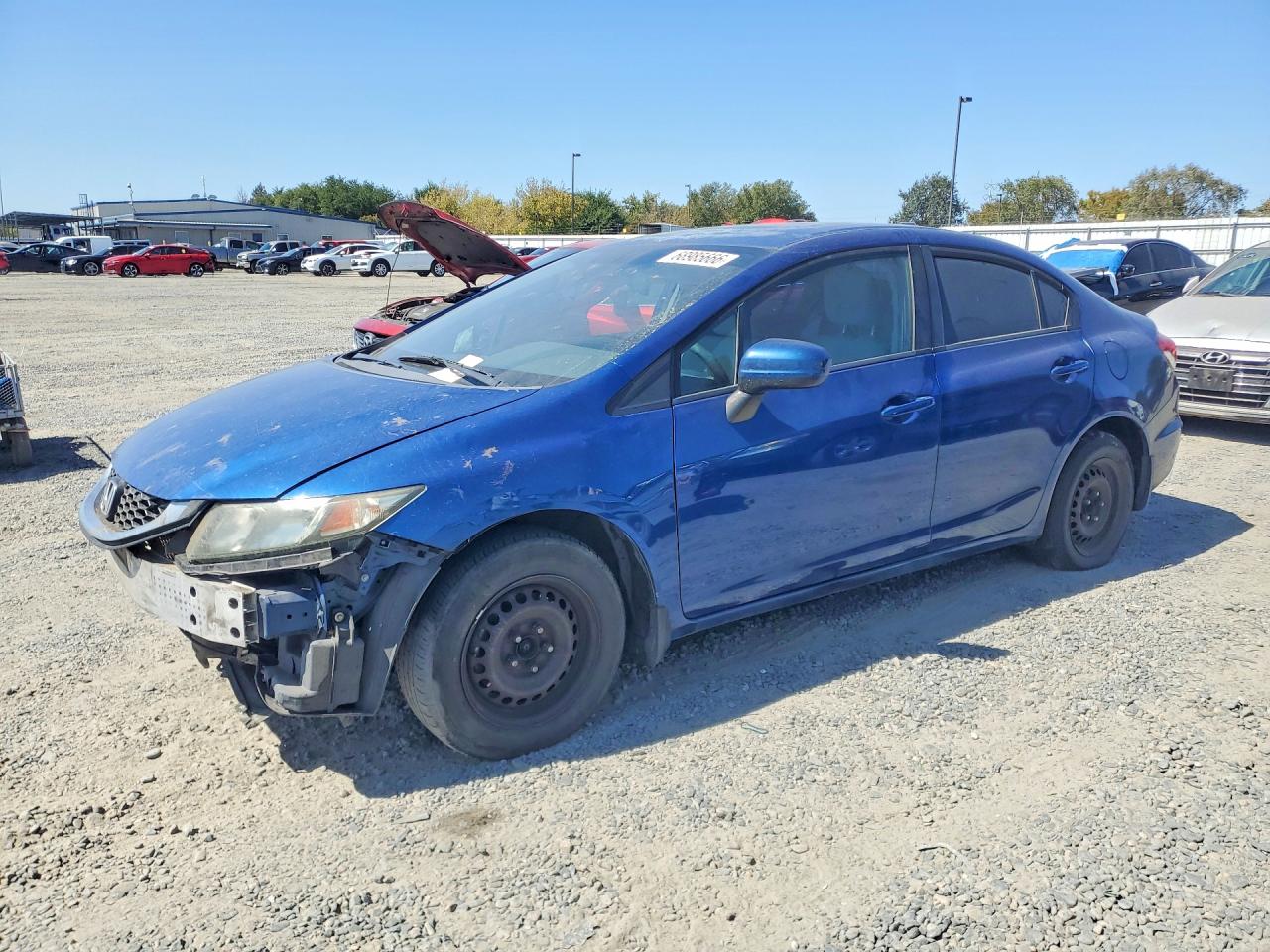 2015 HONDA CIVIC LX | 19XFB2F55FE264009 | UPCARS