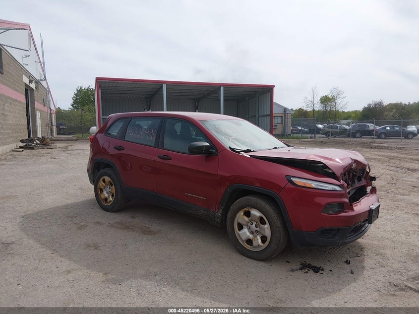 2015 JEEP CHEROKEE SPORT | 1C4PJMAB4FW756004 | UPCARS