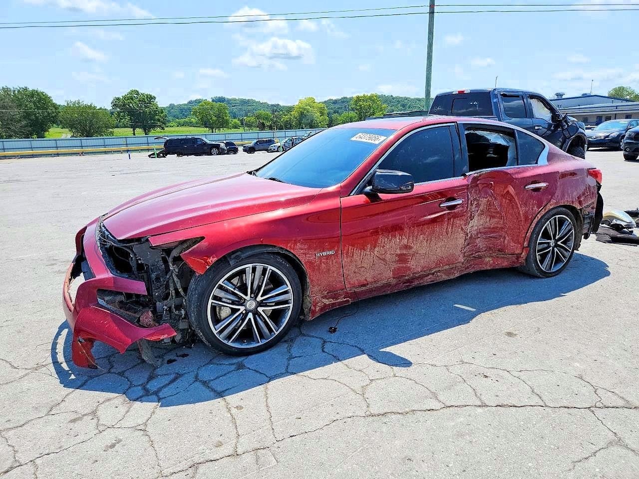 2014 INFINITI Q50 PREMIUM | JN1AV7APXEM690305 | UPCARS