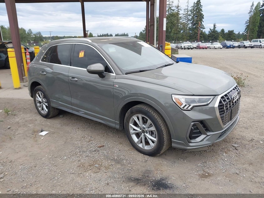 2022 AUDI Q3 PREMIUM PLUS 45 TFSI S LINE QUATTRO TIPTRONIC | WA1EECF33N1072784 | UPCARS