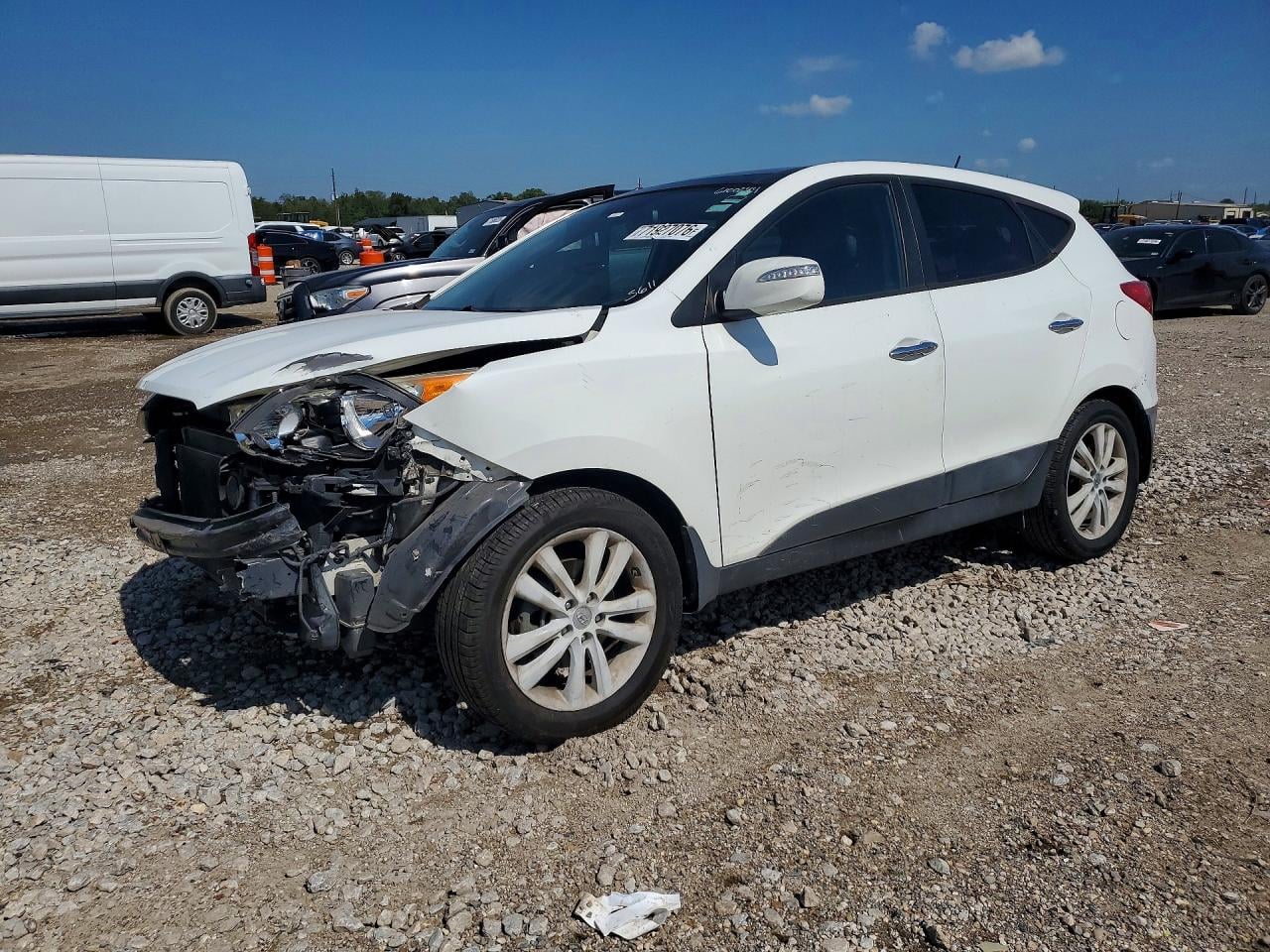 2013 HYUNDAI TUCSON LIMITED | KM8JU3AC3DU685611 | UPCARS