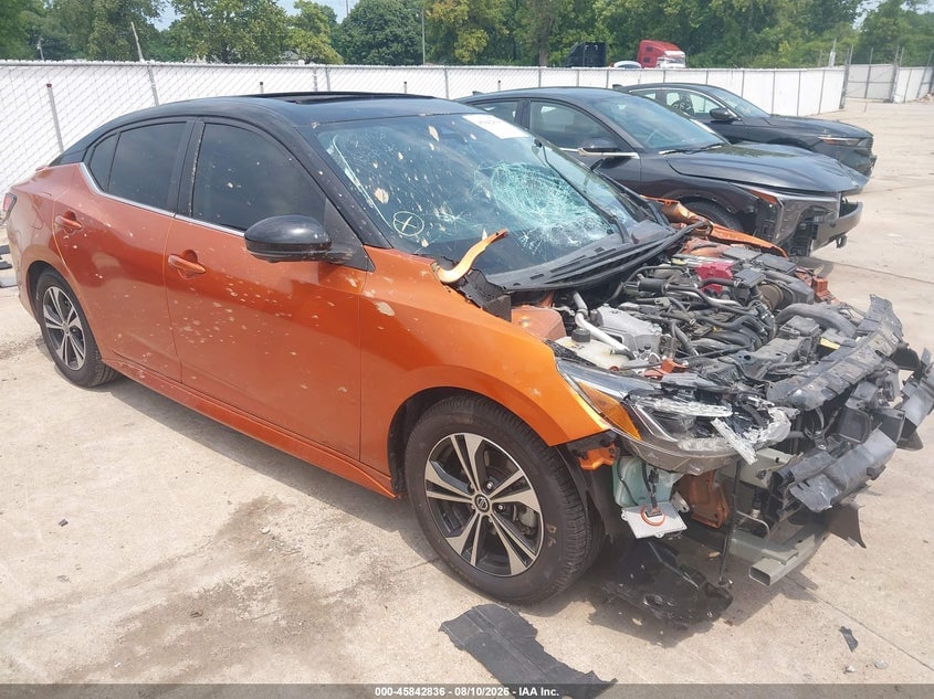2021 NISSAN SENTRA SR XTRONIC CVT | 3N1AB8DV4MY252870 | UPCARS