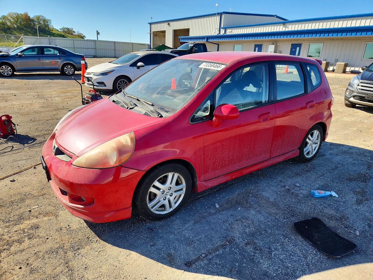 2008 HONDA FIT SPORT | JHMGD38618S024979 | UPCARS