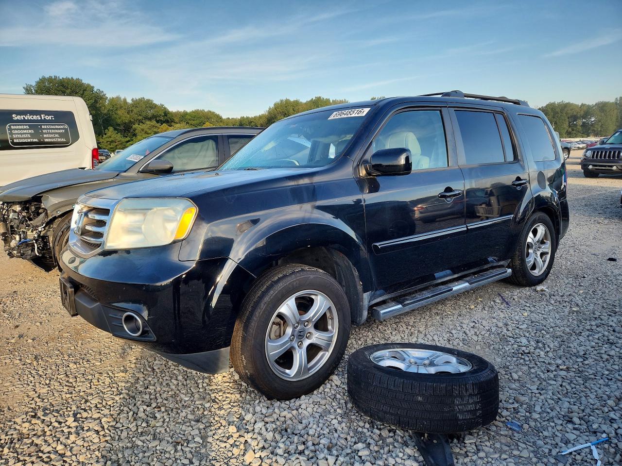 2012 HONDA PILOT EXL | 5FNYF3H59CB006372 | UPCARS