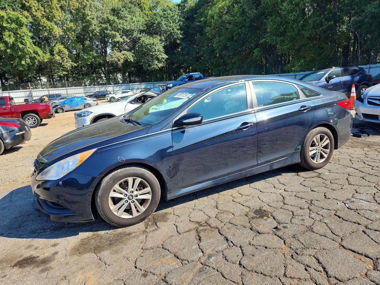2014 HYUNDAI SONATA GLS | 5NPEB4ACXEH935763 | UPCARS