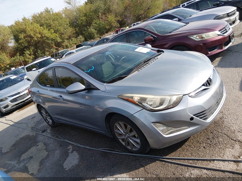 2015 HYUNDAI ELANTRA SE | 5NPDH4AE5FH574889 | UPCARS