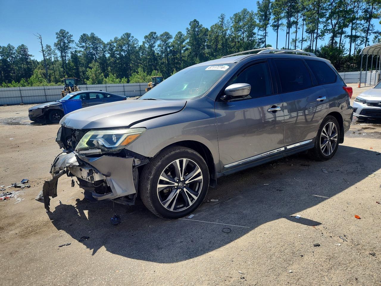 2017 NISSAN PATHFINDER PLATINUM | 5N1DR2MN0HC638232 | UPCARS