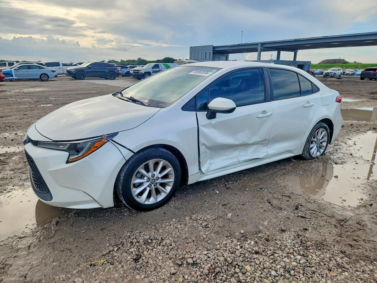 2021 TOYOTA COROLLA LE | 5YFVPMAE8MP184893 | UPCARS