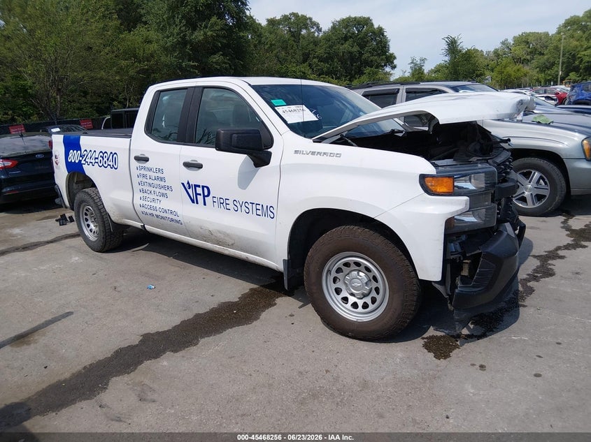 2021 CHEVROLET SILVERADO 1500 2WD  STANDARD BED WT | 1GCRWAEFXMZ316712 | UPCARS